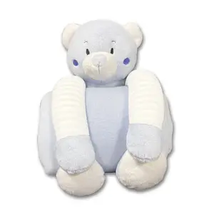 Plush Toy With Polar Fleece Blanket Elephant Monkey Bear Cow