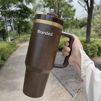 Vaso Térmico de Acero Inoxidable 304 de Doble Pared, 40 oz, con Logotipo Personalizado, Color Sólido, para Café, Mantiene el Calor por 12 h y el Frío por 24 h, Venta al por Mayor