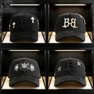 Casquette de baseball G5 Gorras Barbas Hats X CT originale en gros, très vendue, avec épingle métallique et strass, personnalisable - Product Image 1