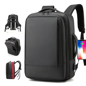 Mochila Extensible de Gran Capacidad para Viajes al Aire Libre, Impermeable, con Puerto USB, para Computadora Portátil, para la Escuela - Product Image 1