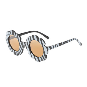 Lunettes de soleil rondes pour enfants, imprimé animal, camouflage, UV400, vente en gros, directement de l'usine - Product Image 1