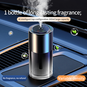 Ambientador Inteligente para Auto de 160 ml de Gran Capacidad, Purificador de Aire para Auto con Difusor de Aroma en Aerosol y Luz de Cielo Estrellado Rojo - Product Image 3