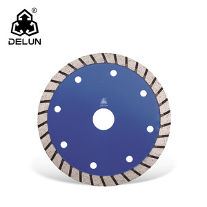 DELUN China Proveedores Estándar europeo 4,5 pulgadas <span class=keywords><strong>115</strong></span> <span class=keywords><strong>mm</strong></span> Hoja de sierra Turbo segmentada más efectiva para hormigón - Product Image 2