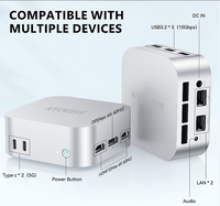 Mini PC Personalizable, Nuevo Lanzamiento, Procesador Intel N150 de 13.ª Generación, Mini Computadoras de Escritorio T8 Plus, 4K 60HZ para Trabajo de Oficina y Hogar