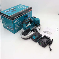 Scie à ruban électrique portable 21V à batterie lithium, vitesse variable, sans fil, pour le bois