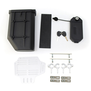 Caja de Herramientas de Aleación de Aluminio para Motocicleta, con Cerradura, Portátil, para Montar en el Portaequipajes Lateral y en las Alforjas - Product Image 4