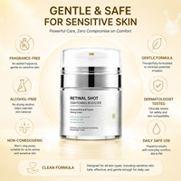 Crème Visage Anti-Âge Raffermissante et Minimisatrice de Pores Matryxyl Retinal Shot : Atténue Rides et Ridules, Booster de Soin Cutané
