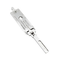 Nouveauté TOY2014 Ign Lishi 2 en 1 Ensemble de crochetage de serrures Outil manuel Adapté au décodeur Ouvre-serrures Lishi Outils de serrurier pour véhicule