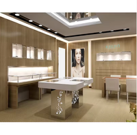 Présentoir à bijoux de luxe Meuble vitrine murale Boutique Décoration Magasin