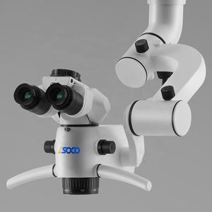 Clinique dentaire LED Microscope chirurgical Dentiste Opérant Loupe binoculaire Machine - Product Image 2