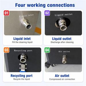 La machine de nettoyage DPF <span class=keywords><strong>pour</strong></span> convertisseurs <span class=keywords><strong>d</strong></span>'échappement diesel automobiles est équipée de divers joints <span class=keywords><strong>d</strong></span>'étanchéité - Product Image 3