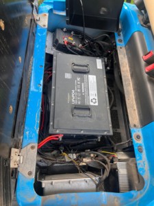 最大功率可充电锂离子包可定制持久36V 200Ah LiFePO4高尔夫球车电池，用于电动球杆车 - Product Image 6