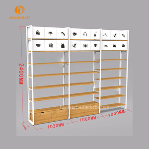 Nhà Sản Xuất Kệ Gỗ Cửa Hàng Trưng Bày Kệ Kệ Kệ Như Phong Cách Miniso - Product Image 4