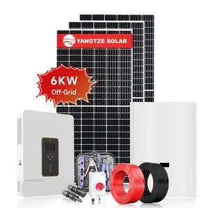 6KW Off-Grid Solar Energy System Kit Cabin Power Supply For Renewable Energy Solution