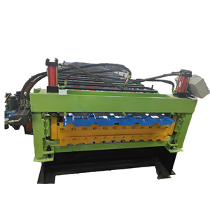 IBR-Dachblech-Rollformmaschine PPGI-Blechherstellungsmaschine FLIESENPROFILIERMASCHINE - Product Image 1