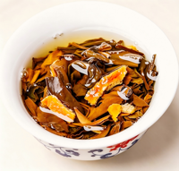 Mini-gâteau au thé blanc Chenpi 8g, emballé individuellement, thé blanc à la peau de mandarine Xinhui, portion individuelle