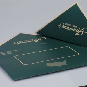 Sobres Verdes Personalizados de Alta Calidad para Invitaciones, con Estampado Dorado y Acabado Brillante, Sobres de Agradecimiento - Product Image 4