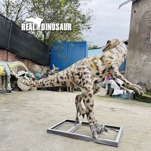 Modèle animatronique grandeur nature en fibre <span class=keywords><strong>de</strong></span> verre <span class=keywords><strong>de</strong></span> dinosaure <span class=keywords><strong>pour</strong></span> <span class=keywords><strong>la</strong></span> décoration <span class=keywords><strong>de</strong></span> parc à thème - Product Image 5