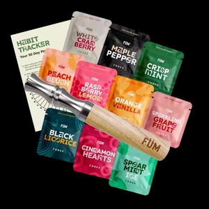 Bán buôn tùy chỉnh fum hương vị không khí vaporeless không khói miễn phí nicotin inhaler bỏ hút dính với bông chèn fum lõi - Product Image 3