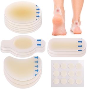 Patchs hydrocolloïdes invisibles populaires pour ampoules aux pieds, pansements imperméables, protecteurs de talons, autocollants pour semelles de pieds - Product Image 1