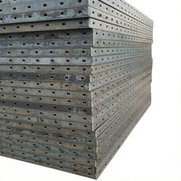 Panneau de coffrage en acier Q235B OEM 1500x300mm réutilisable pour murs et dalles en béton pour la construction industrielle à grande échelle