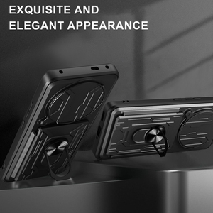 Funda para Teléfono Móvil con Ranura para Tarjetas para Xiaomi Redmi Note 14 Pro Plus 15 15C 14C <span class=keywords><strong>A5</strong></span> A3, Anillo, Soporte, Protección de Cámara, Antigolpes - Product Image 6
