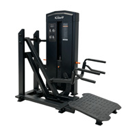 Machine à soulever des poids sélectionnables BD30008, équipement de musculation commercial à empilement de poids indépendant pour centre de fitness