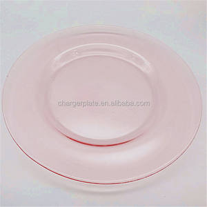 Plato decorativo económico, copa de vino con tallo y borde dorado para fiestas - Product Image 1