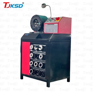 Fabricante de Máquinas Engarzadoras de Mangueras de Alta Calidad, Máquina Engarzadora de Mangueras de 1/4" <span class=keywords><strong>a</strong></span> 2" con <span class=keywords><strong>Fuerza</strong></span> de Engarzado de 560T para Uso Industrial en Talleres - Product Image 3