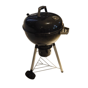 Barbecue au charbon de bois moderne de style coréen haut de gamme en forme de demi-baril en fer - Product Image 4