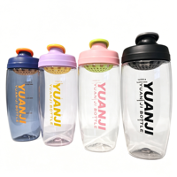 Nouvelle bouteille de shaker protéiné 750 ml sans BPA, anti-fuite, pour la salle de sport, le sport, avec grille de mélange pour les entraînements de fitness