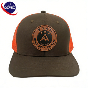 QZFSO Custom Mesh Baseball Cap 3D Embroidery <b>Summer</b> Sun Protection Hard Brim Baseball <b>Hat</b> for Outdoor Running Sports Hip Hop - Product Image 1