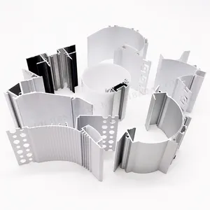 Perfil de alumínio embutido de alumínio para drywall, fácil instalação, faixa de alumínio embutida