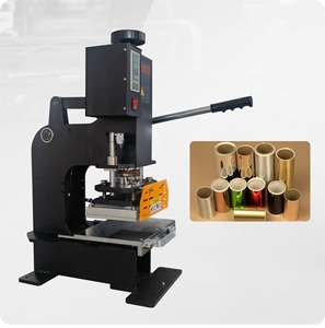 Machine de marquage à chaud manuelle de haute qualité pour le traitement du cuir - Product Image 1