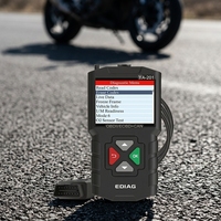 Escáner OBD2 EDIAG YA201, Herramienta de Diagnóstico OBDII para Automóviles, Lector de Códigos de Error del Motor de 2.4 Pulgadas, Probador de Batería para Todos los Automóviles OBD2