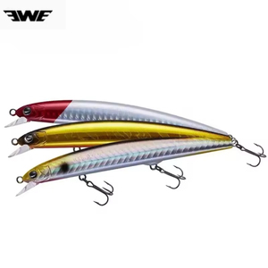 EWE Tyrant II 13G 17G S-115F S-125F Señuelo de pesca de lanzado largo tipo Mino para lubina y pescado de arroz, placa de hierro tipo lápiz - Product Image 5