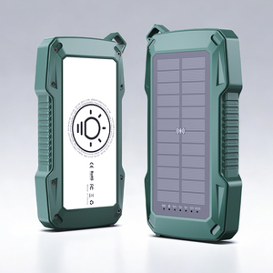 Banco <span class=keywords><strong>de</strong></span> Energía New Age <span class=keywords><strong>de</strong></span> 50000 mAh y 65 W, Generador Solar Portátil, Resistente al Agua IP65, con Luz LED y Alarma con Sensor <span class=keywords><strong>de</strong></span> Movimiento - Product Image 1