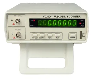 DECCA VC2000 8-bit LED 2.4GHz Digital Frequency Meter Multifunction Based On Microprocessor Frequency Pulse Counting Crystal