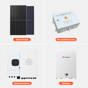Komplett set 10KW 12Kw 16Kw 20Kw Hybrid Solar System Komplett set für zu Hause Geeignet für nationale Subventionen Steuer ermäßigungen - Product Image 2
