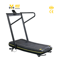 Tapis roulant compact robuste à courbe, manuel, auto-alimenté, poids net 45 kg, écran LED, CE, pour la maison, entraînement personnel, sans fil