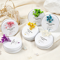 Valentinstag & Vatertag Geschenk Niedliche Rosenbär-Form Handgemachte Duftende Sojawachs-Säulenkerze Hochzeits-Souvenirs Bars Tiermotiv