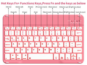 Custodia per tastiera magnetica retroilluminata per <span class=keywords><strong>Ipad</strong></span> <span class=keywords><strong>10.9</strong></span> pollici tastiera senza fili con supporto per matita per <span class=keywords><strong>Ipad</strong></span> 10 ° - Product Image 6