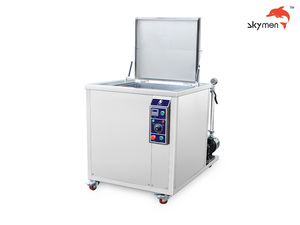 Skymen ODM Limpiador ultrasónico industrial 95 galones 3600W con sistema de filtrado para piezas de motor de automóvil Cilindro Eliminación de aceite y polvo - Product Image 6