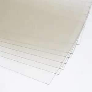 Fácil de cortar e gravura transparente claro PET painéis folha de plástico para artesanato corte substituição para Picture Frame vidro