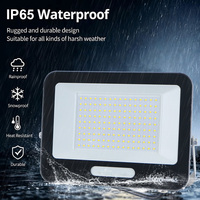 Projecteur LED extérieur étanche en aluminium KCD, haute efficacité, haute luminosité, multicolores, 100w 150w 300w