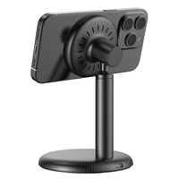 Nouveau support de charge sans fil magnétique Qi2 15W avec motif en fibre de carbone, chargeur de bureau pour téléphone