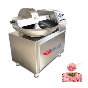 Industrial Food Cutter 40 80 125 Liters Vegetable Meat Bowl Cutter Chopper Price / Plough Cutting Mixer