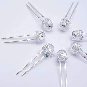 Czinlight पानी स्पष्ट पीले लाल हरे नीले रंग का ठंडा गर्म सफेद अल्ट्रा उच्च उज्ज्वल 1000 पीसी पैकेट स्ट्रेट 5 मिमी - Product Image 2