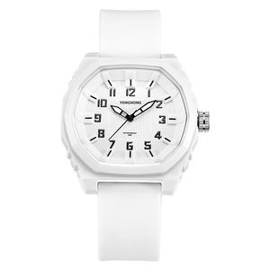 Montre à quartz Unsix tendance, dernière version, 16 mm, pour élèves du primaire et du <span class=keywords><strong>secondaire</strong></span>, silencieuse, à aiguilles, verre antichoc, silicone, étanche - Product Image 2