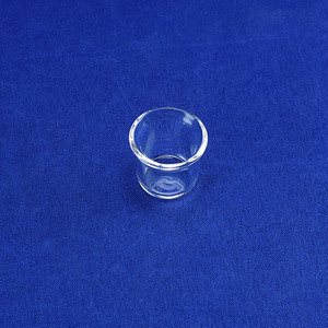 Crucible en quartz fondu naturel haute pureté HaiChuan avec rebord évasé, résistant à la chaleur, transparent, pour analyse chimique en laboratoire - Product Image 3